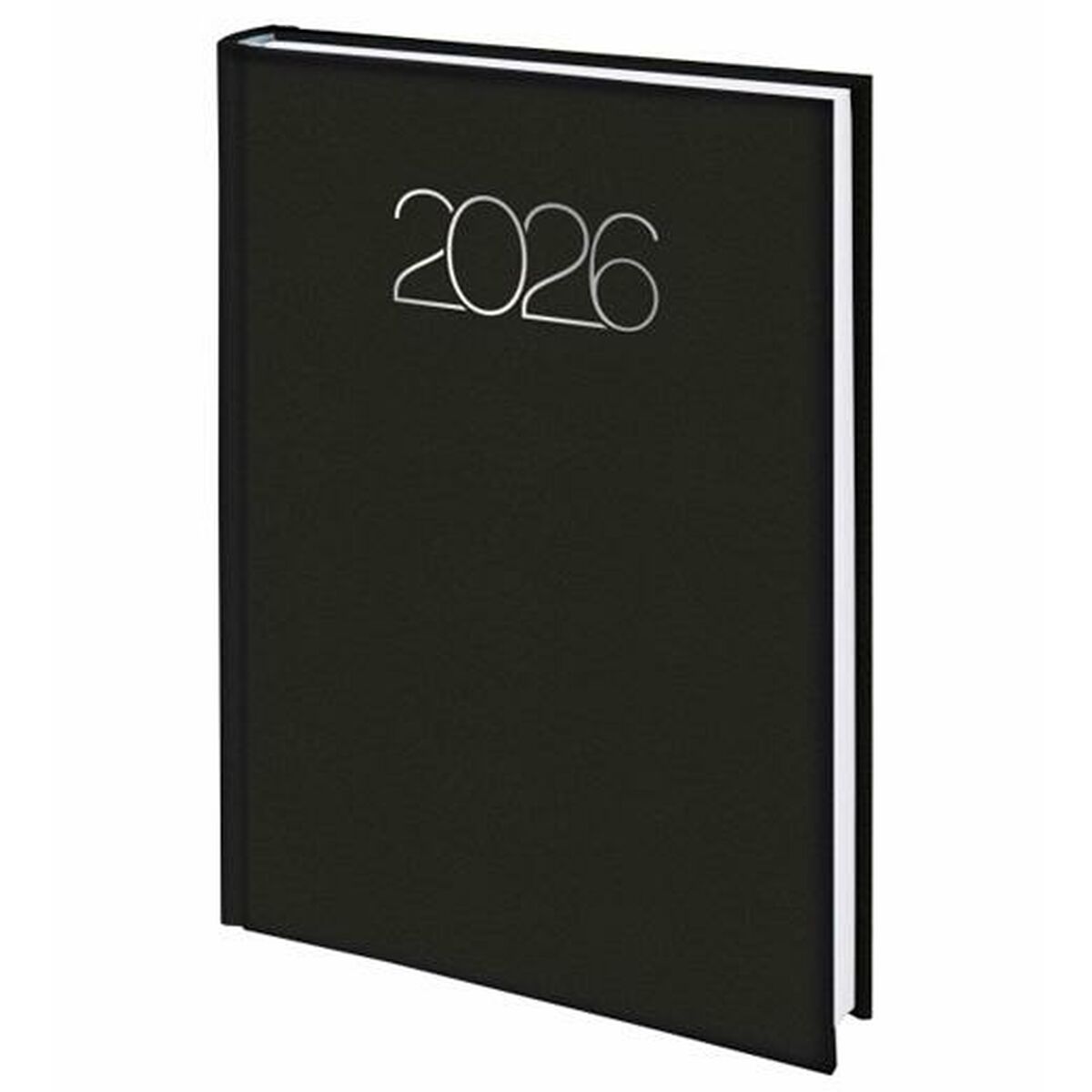 Livre de compte Deusto PREMIUM Noir A5 14,5 x 20,5 cm 2026