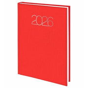 Livre de compte Deusto PREMIUM Rouge A5 14,5 x 20,5 cm 2026