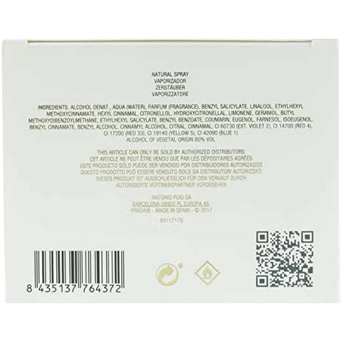 Parfum Femme Prada La Femme Intense EDP 35 ml