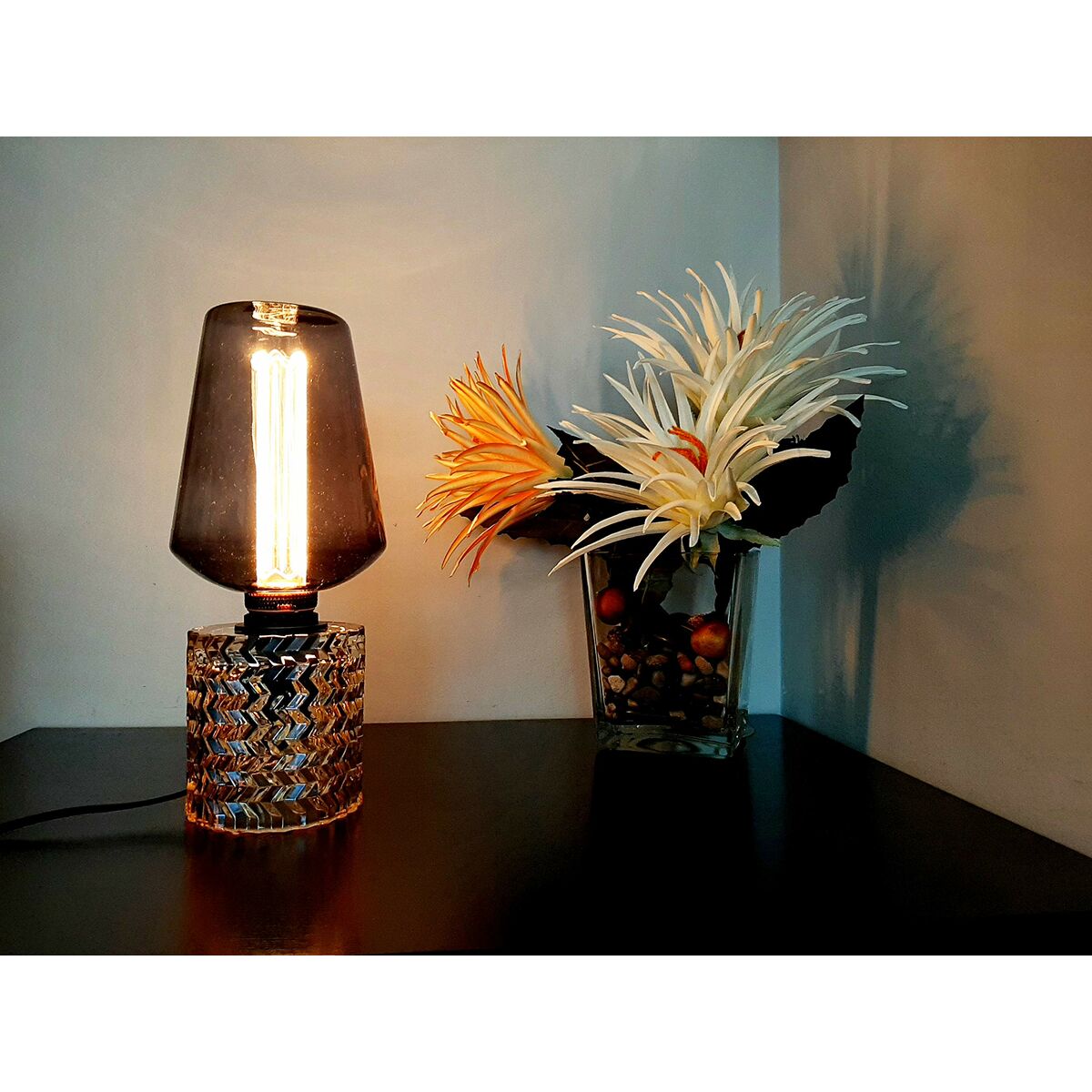 Lampe LED Fbright s135 Ambre 4 W E27 200 Lm Ø 13,5 x 22,5 cm Décorative (1800 K)