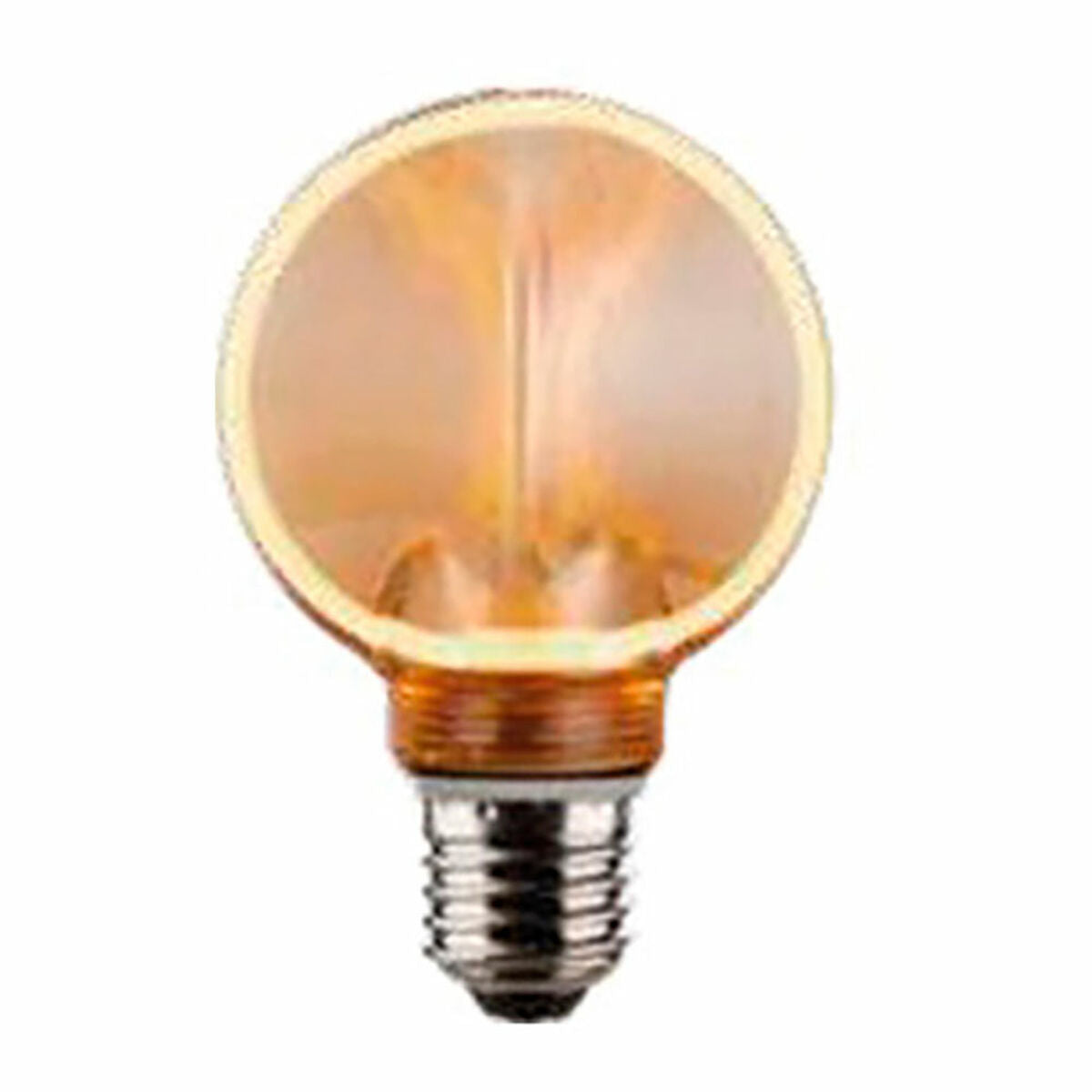 Lampe LED Fbright g80 4 W E27 220 lm Doré Décorative (1800 K)