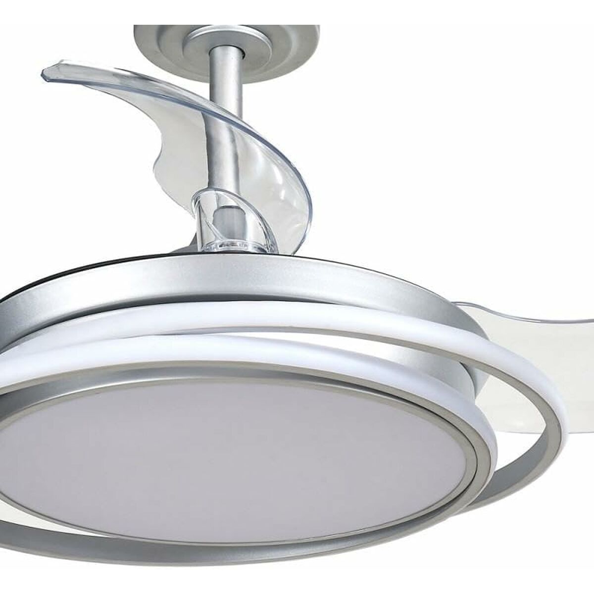 Ventilateur de Plafond CristalRecord Argenté 40 W Ø 40 cm