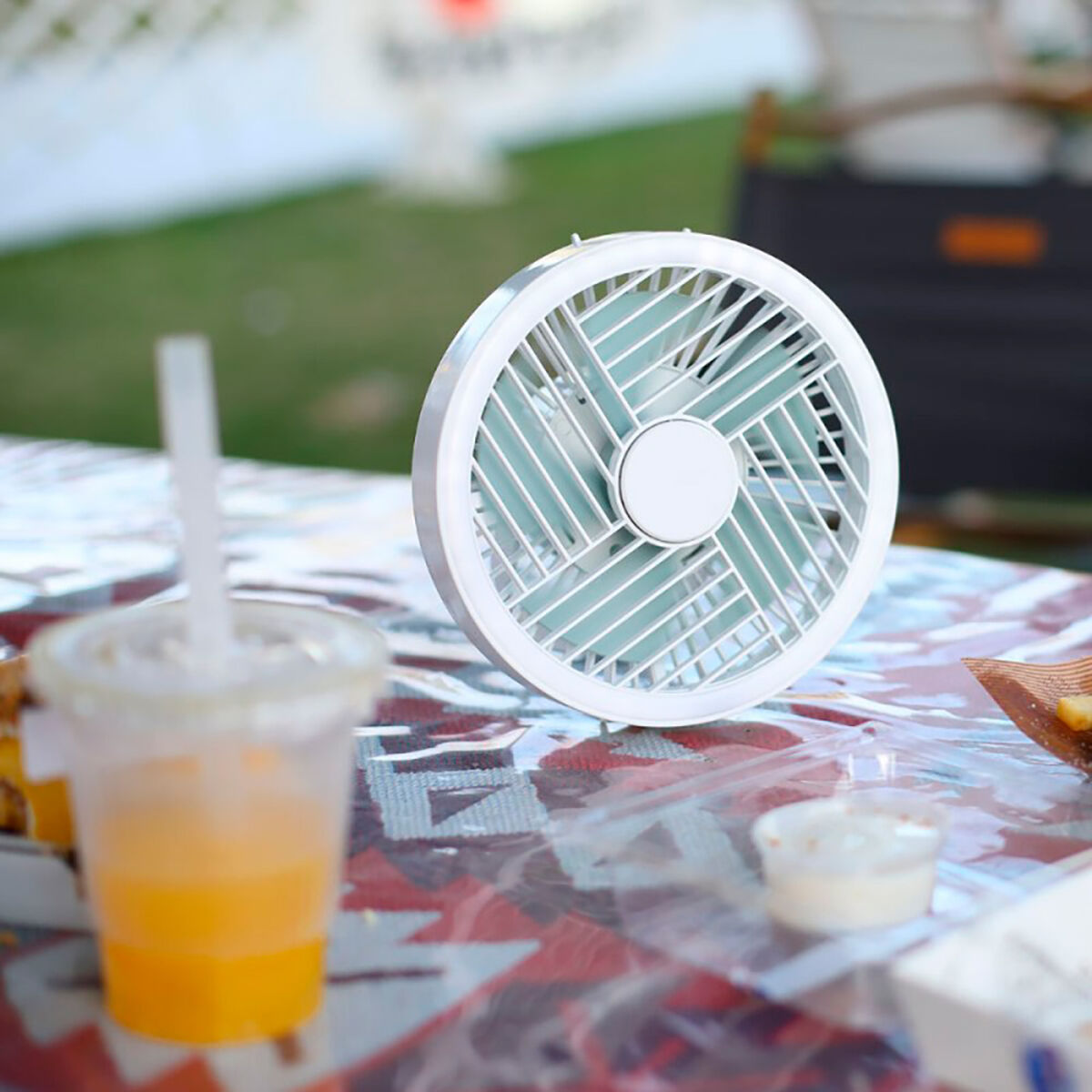 Ventilateur de Bureau CristalRecord Blanc 5 W