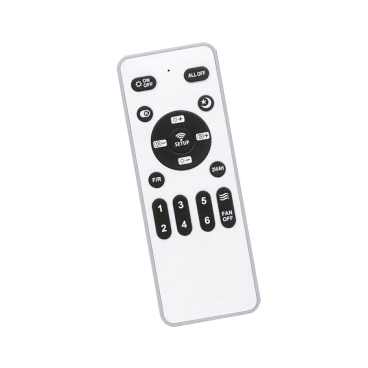 Ventilateur de Plafond avec Lumière CristalRecord Noir 35 W 1000 Lm (3000 K) (4000 K)