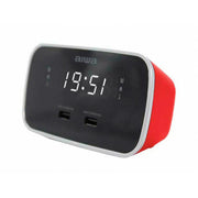 Radio-réveil Aiwa CRU19RD    ROJO Rouge