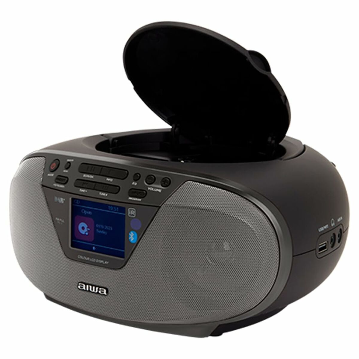 Radio-CD MP3 Aiwa BBTU500DAB/BK Noir FM