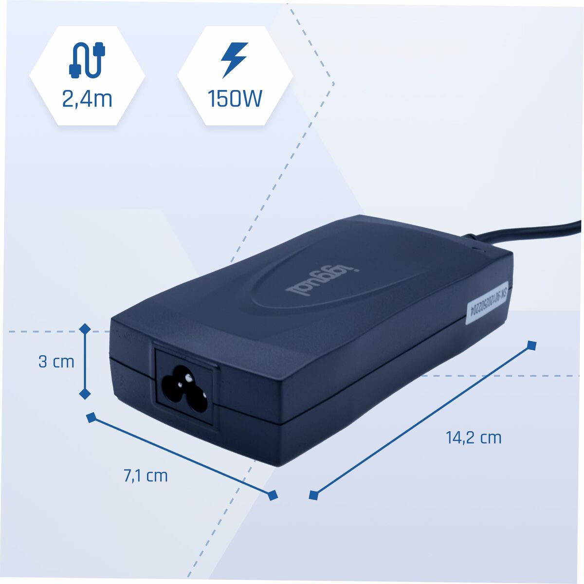 Chargeur d'ordinateur portable iggual IGG319895