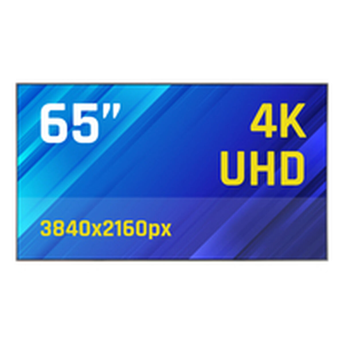Moniteur Videowall iggual IGG320068 65" 4K Ultra HD