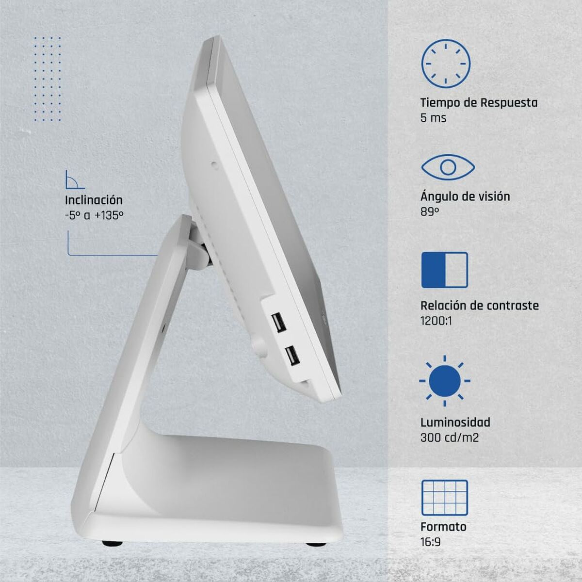 Tout en Un iggual IGG320174 15,6" Intel N100 8 GB RAM 128 GB SSD