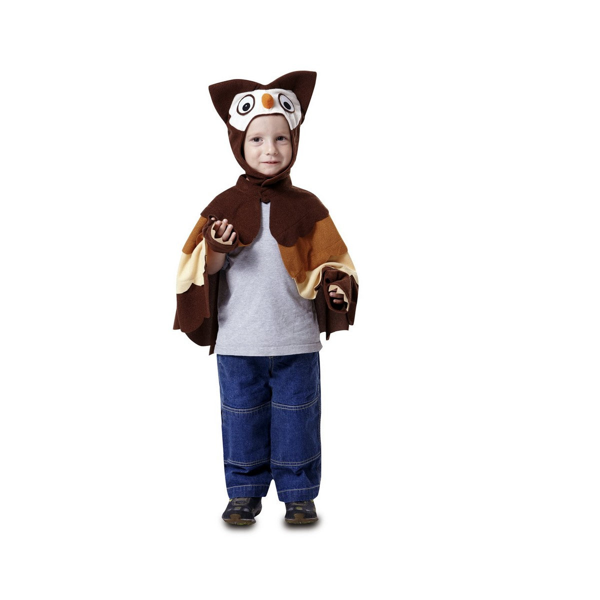 Déguisement pour Enfants My Other Me Hibou S 1-2 ans Marron