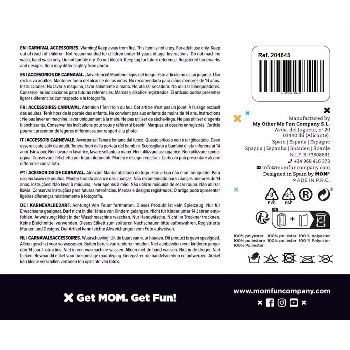 Perruques Elvis Brunette