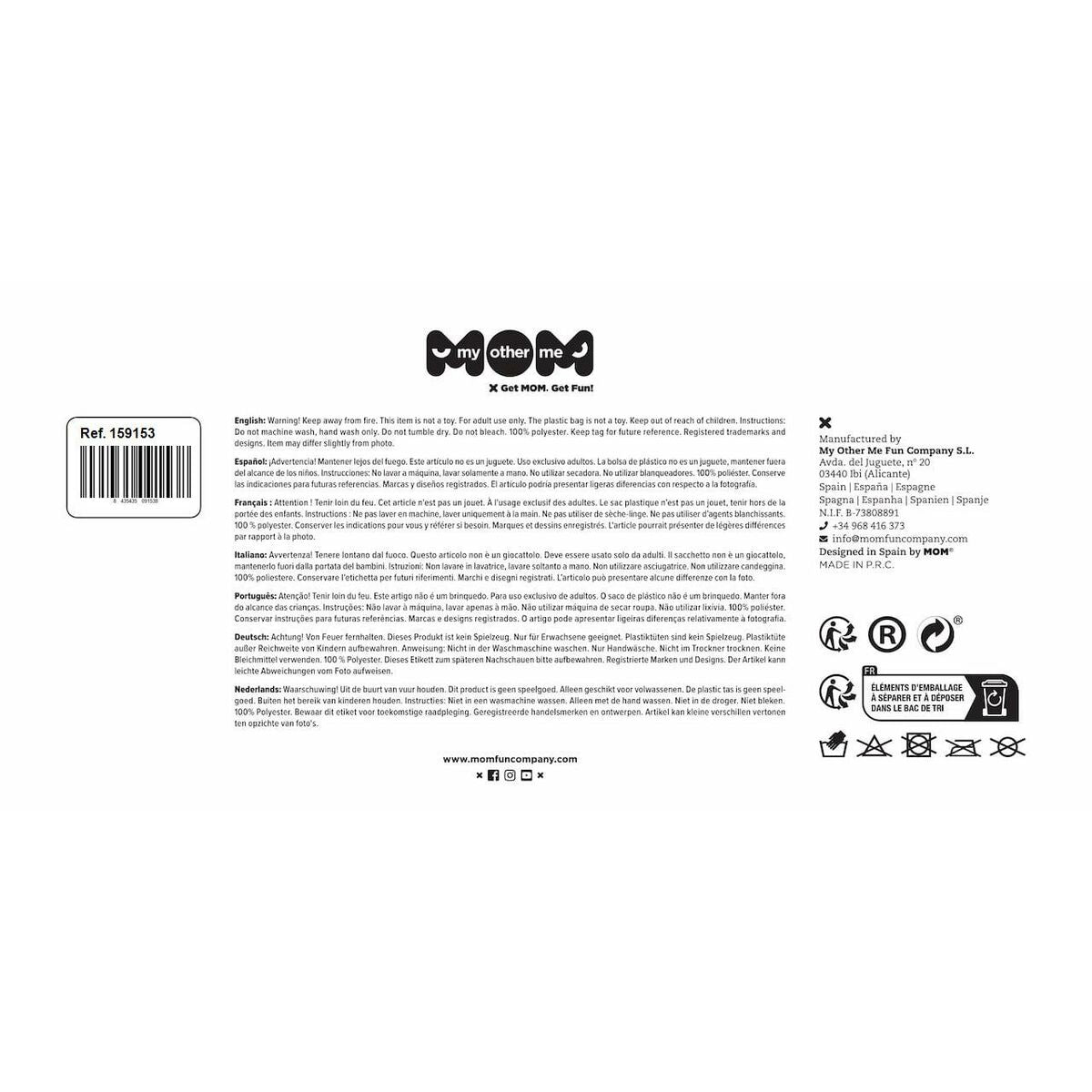 Déguisement pour Adultes My Other Me Cirque XXXL