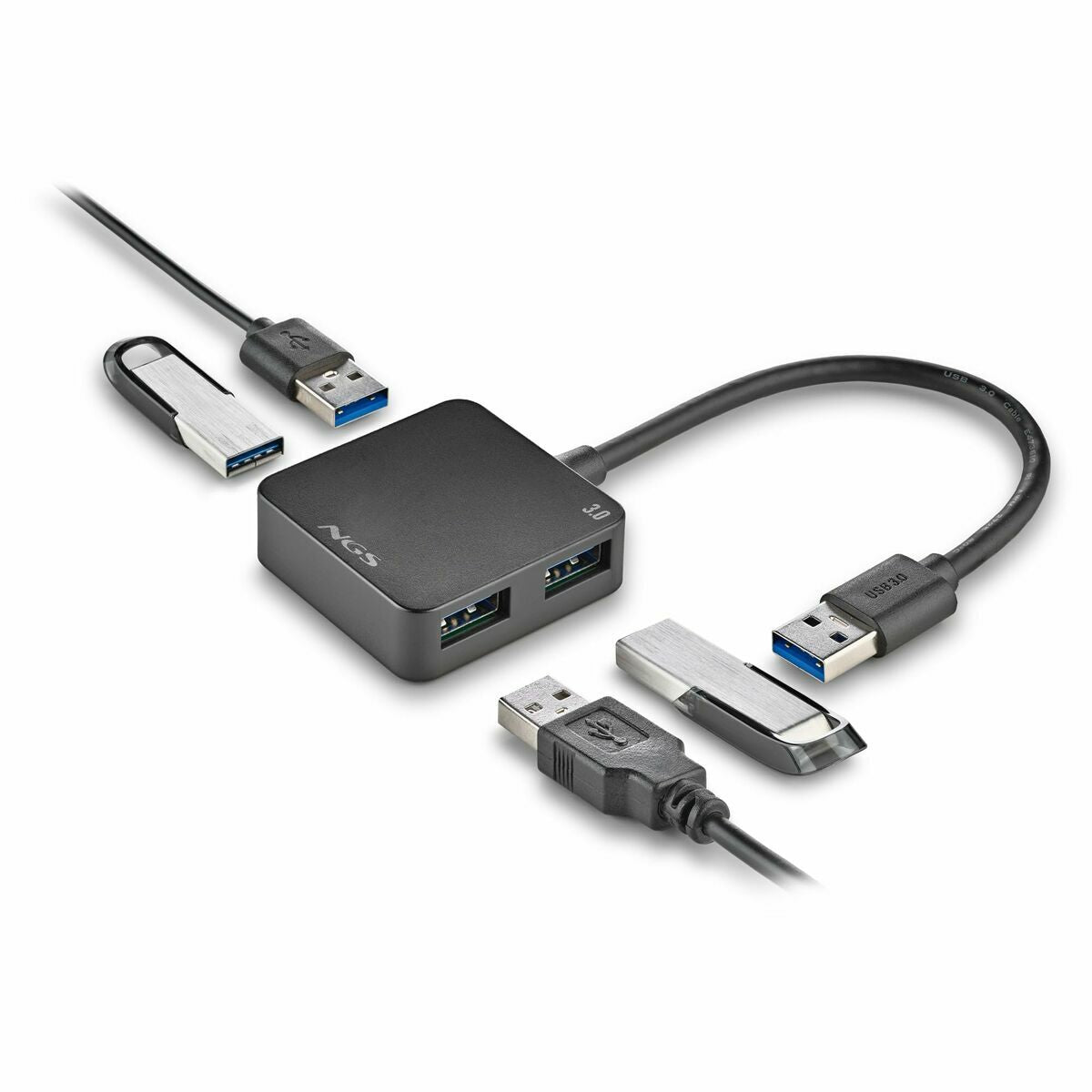 Hub USB NGS IHUB3.0TINY Noir