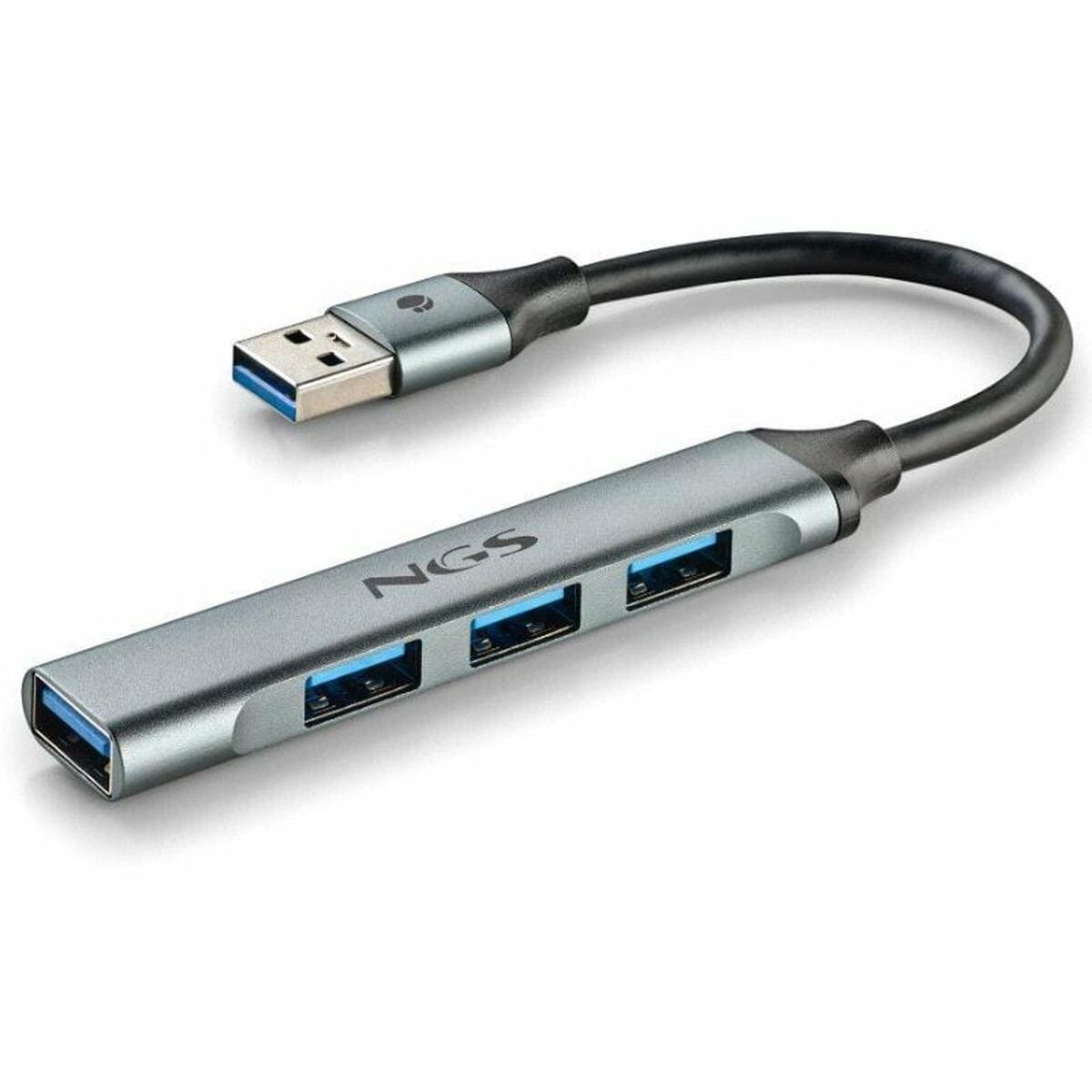 Hub USB NGS IHUB4MICRO Argenté