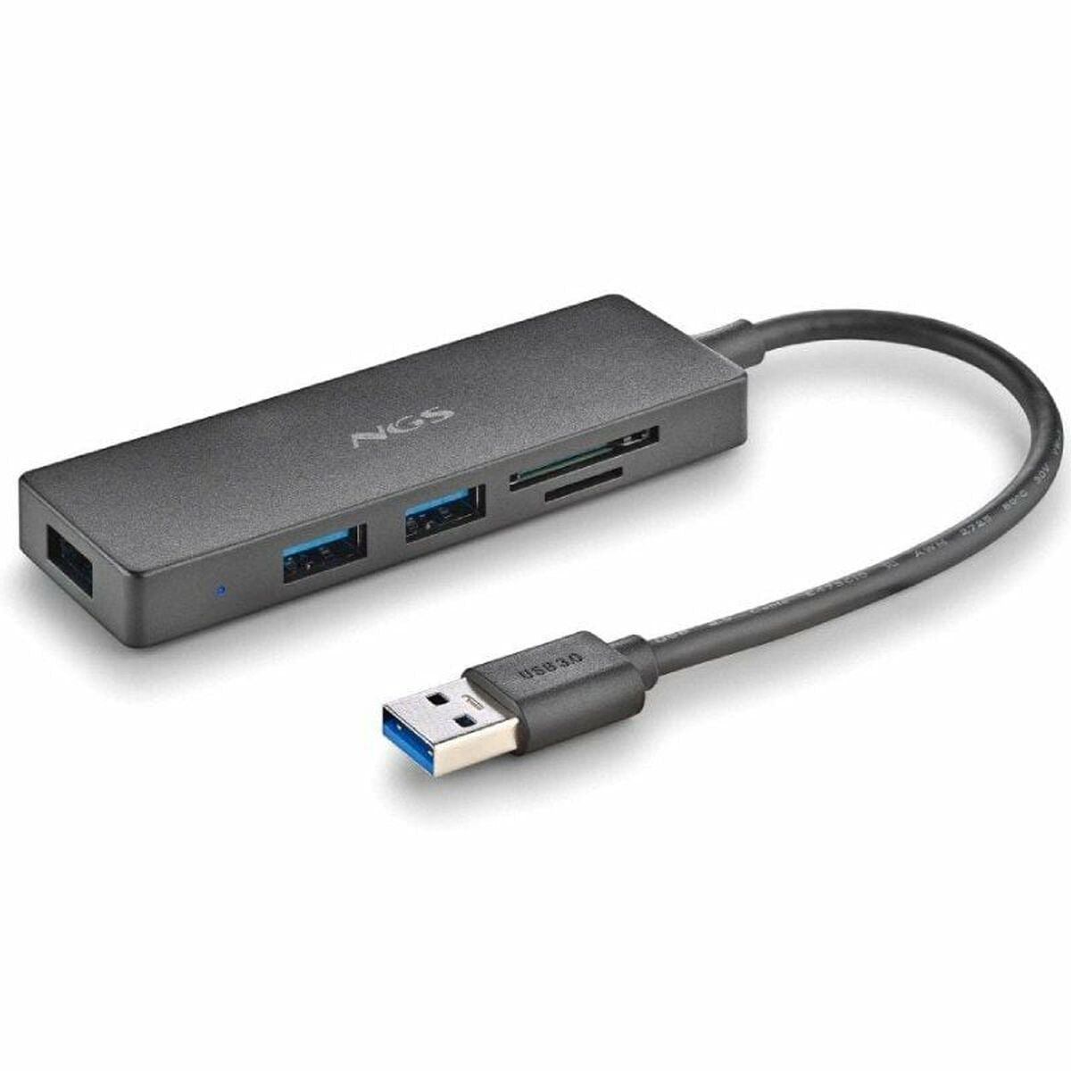 Hub USB NGS IHUBREADER Noir