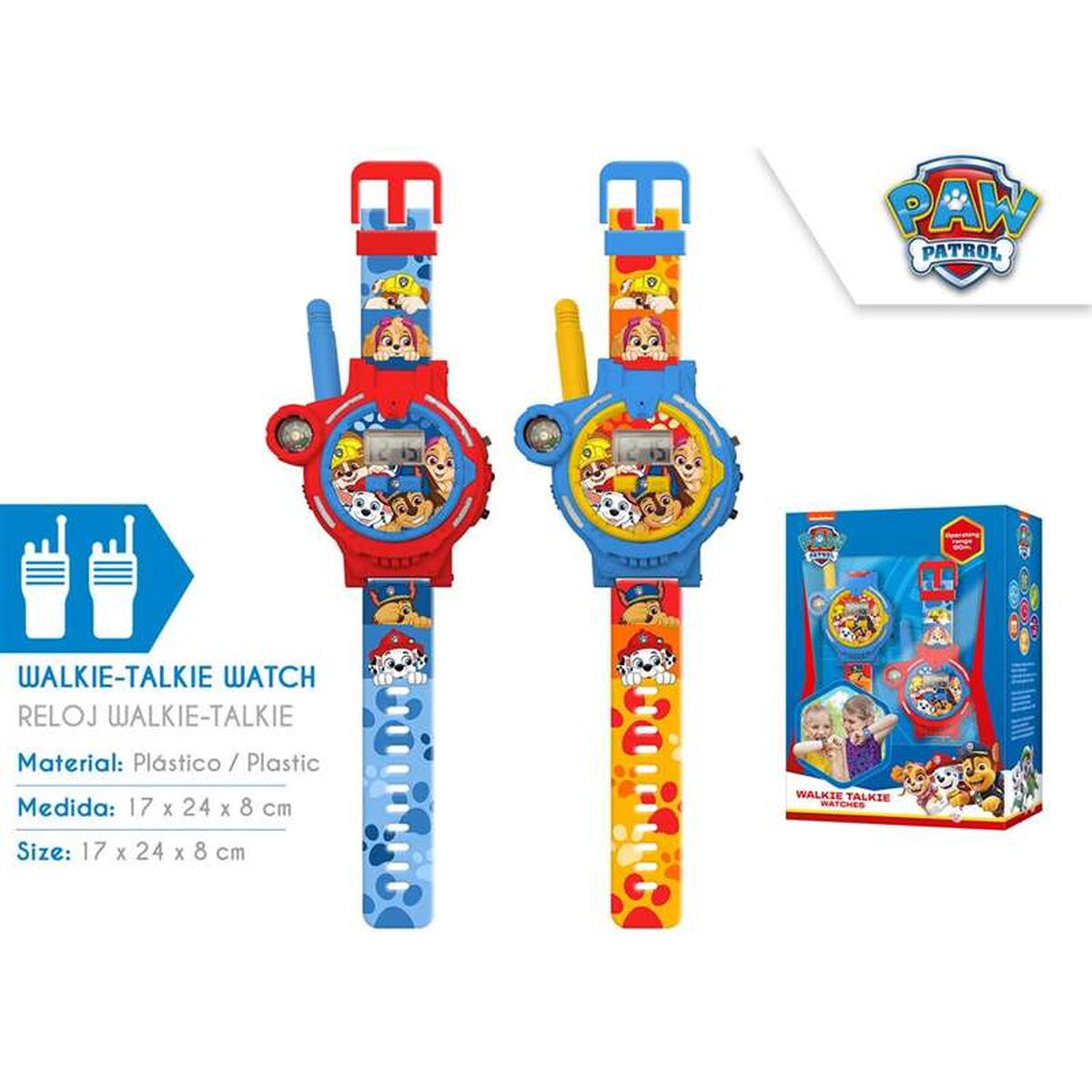 Montre Enfant Kids Licensing Talkie-walkie 2 Pièces