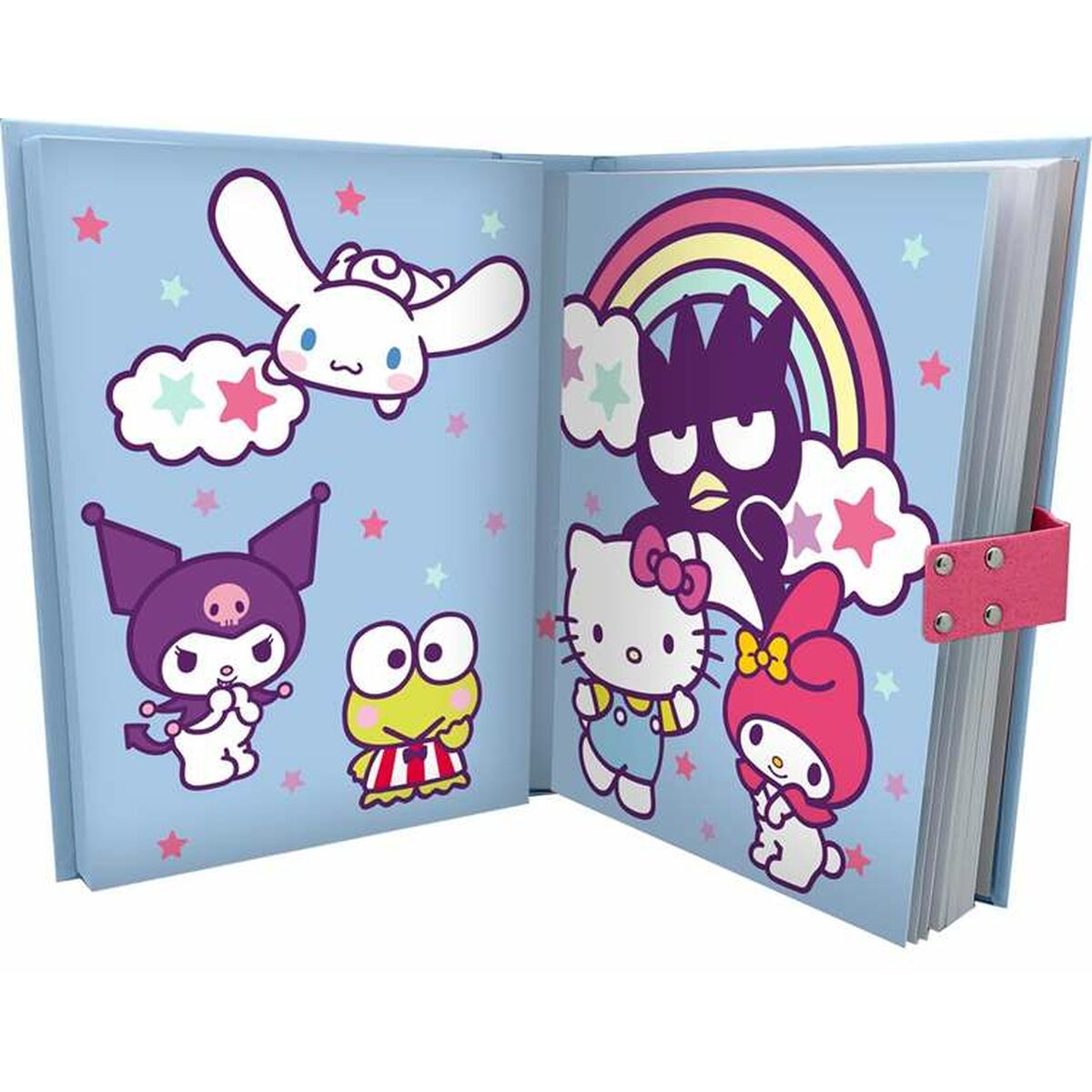 Journal secret avec cadenas Hello Kitty