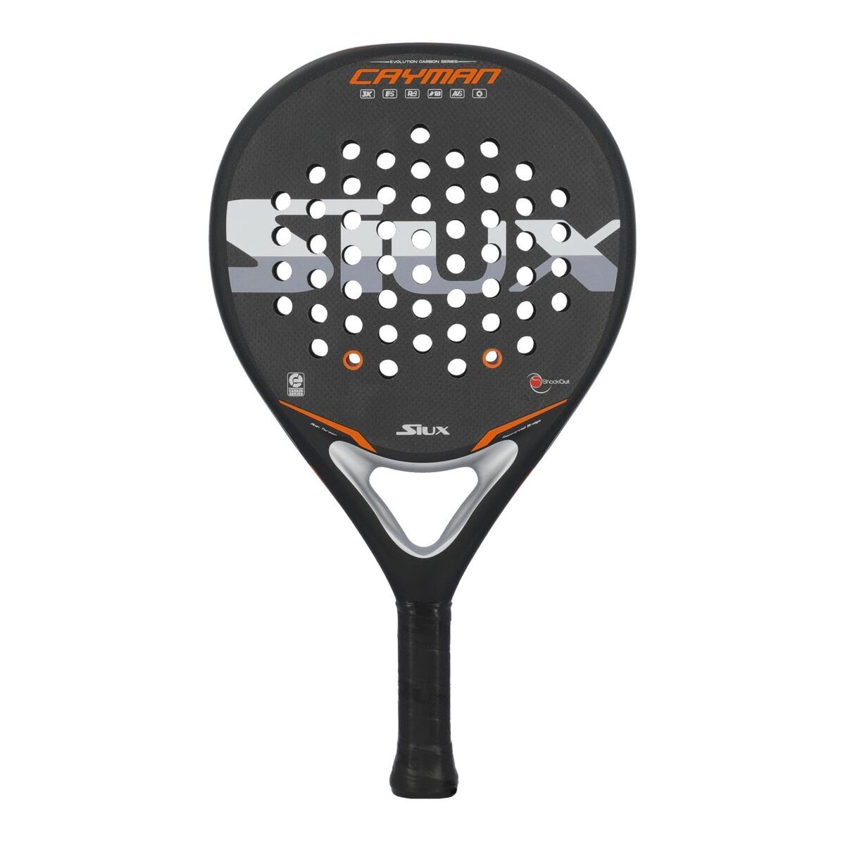 Raquette de Padel Siux CAYMAN Noir