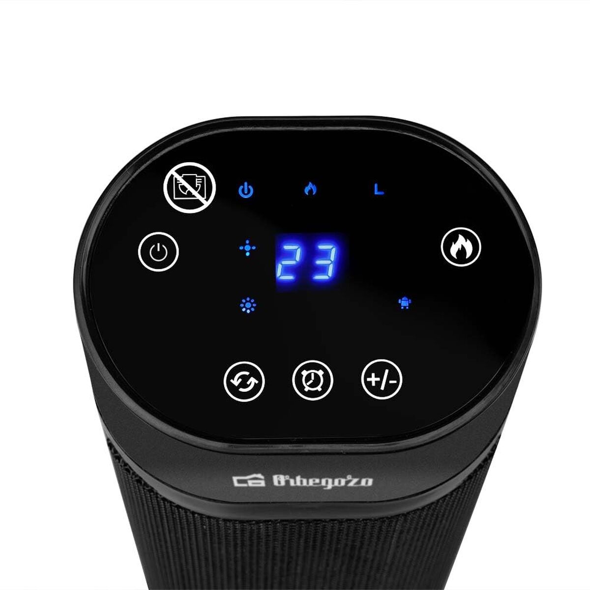 Radiateur Portable en Céramique Orbegozo CR5039 Noir 2000 W