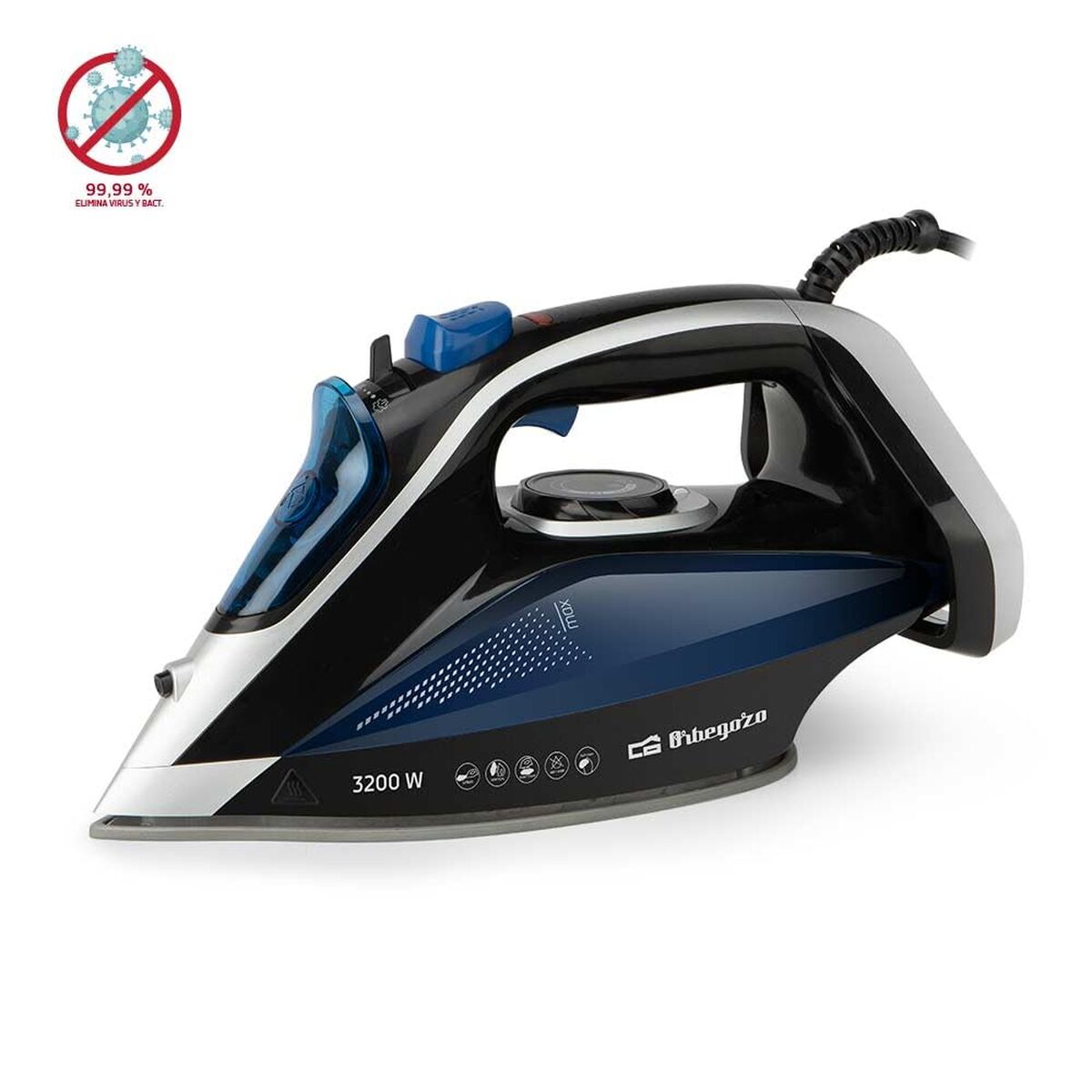 Fer à vapeur Orbegozo 18434 Bleu