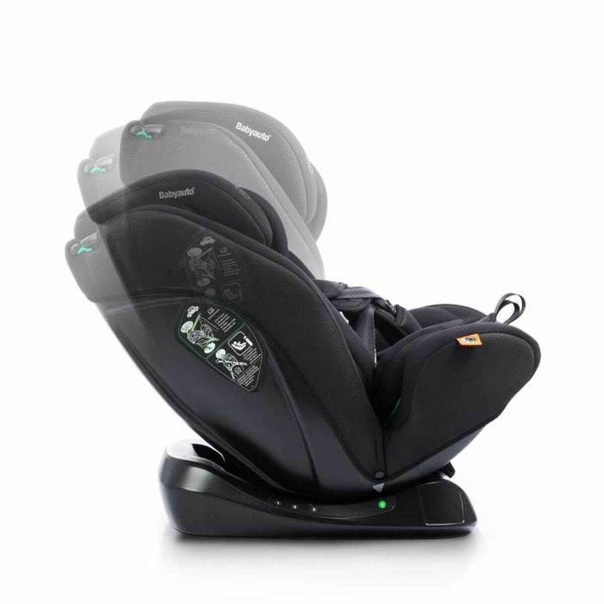 Siège de Voiture Babyauto LOLO IBELT Noir 0 (de 0 a 10 kilos) I (9 - 18 kg) II (15-25 kg) III (22 - 36 kg) Enfant ECE R129/04