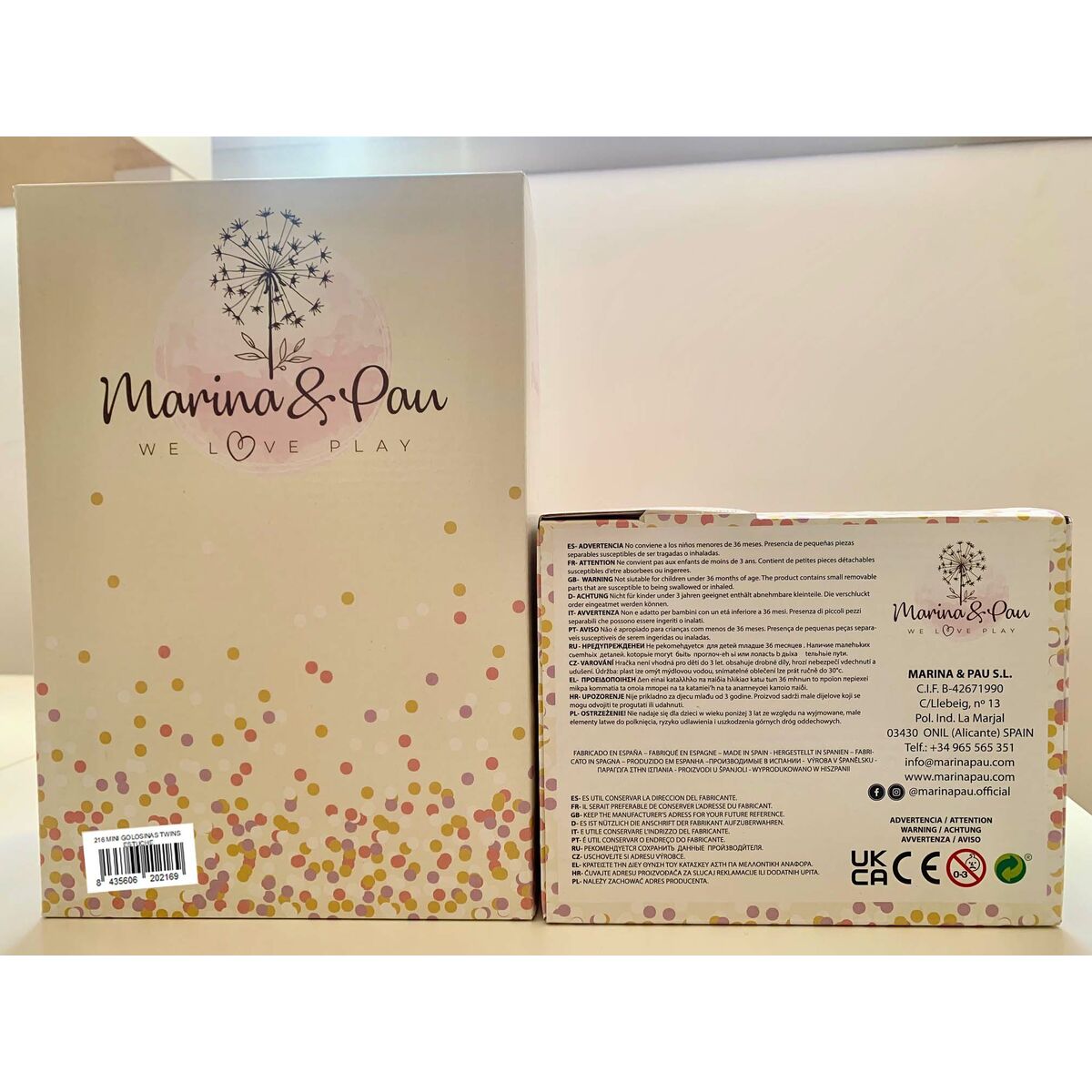 Poupées Marina & Pau 21 cm