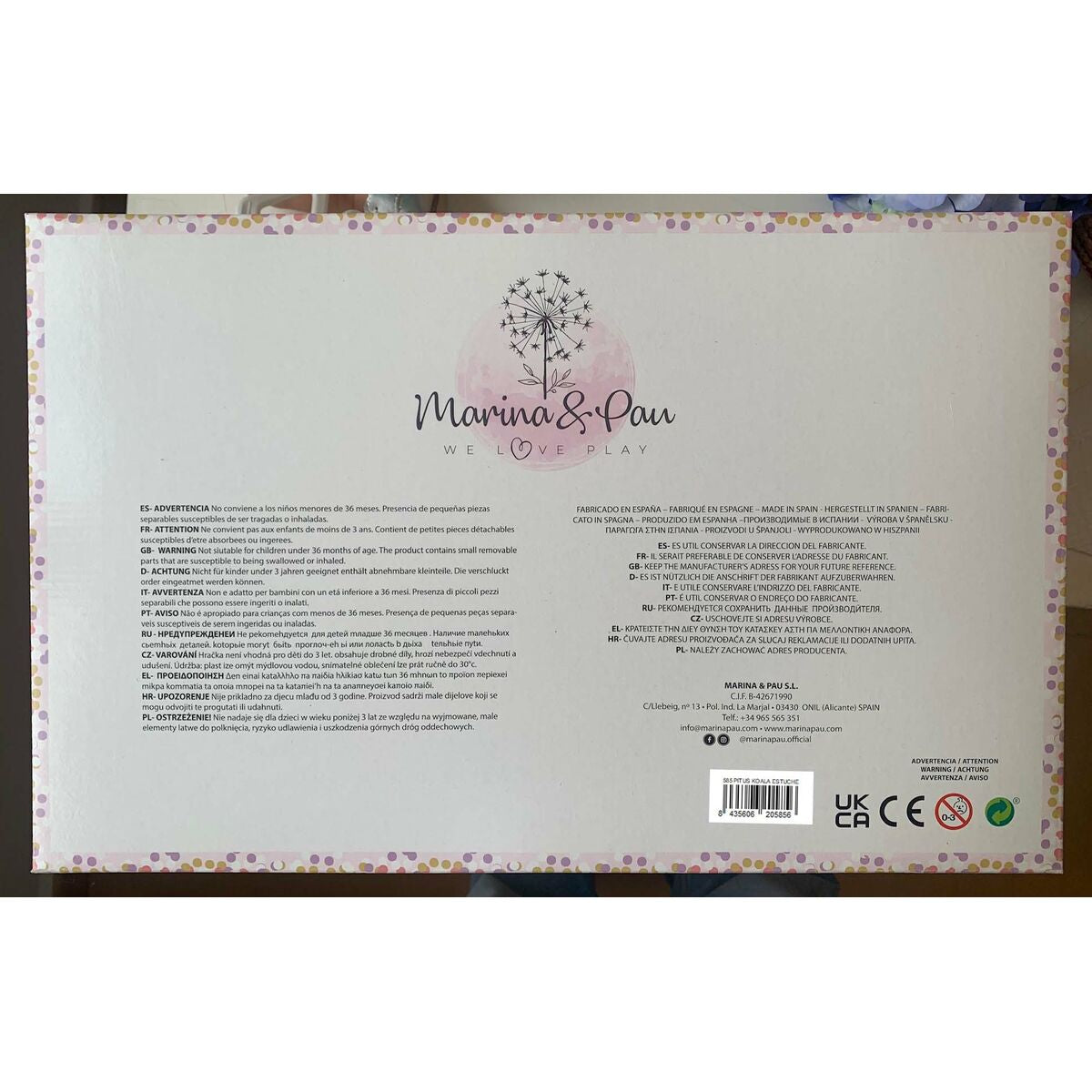 Bébé poupée Marina & Pau Pitus 40 cm