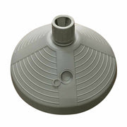 Marbueno Base Parasol Rond 38x38x14 cm 10L Blanc Jardin, Piscine, Terrasse 10502