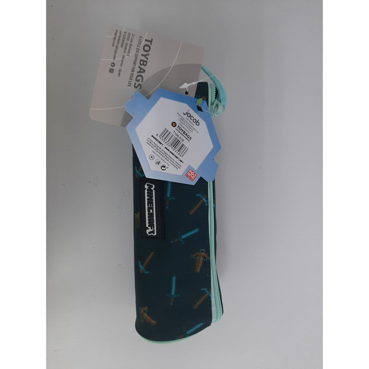 Fourre-tout Minecraft 8 x 22 x 8 cm Rond