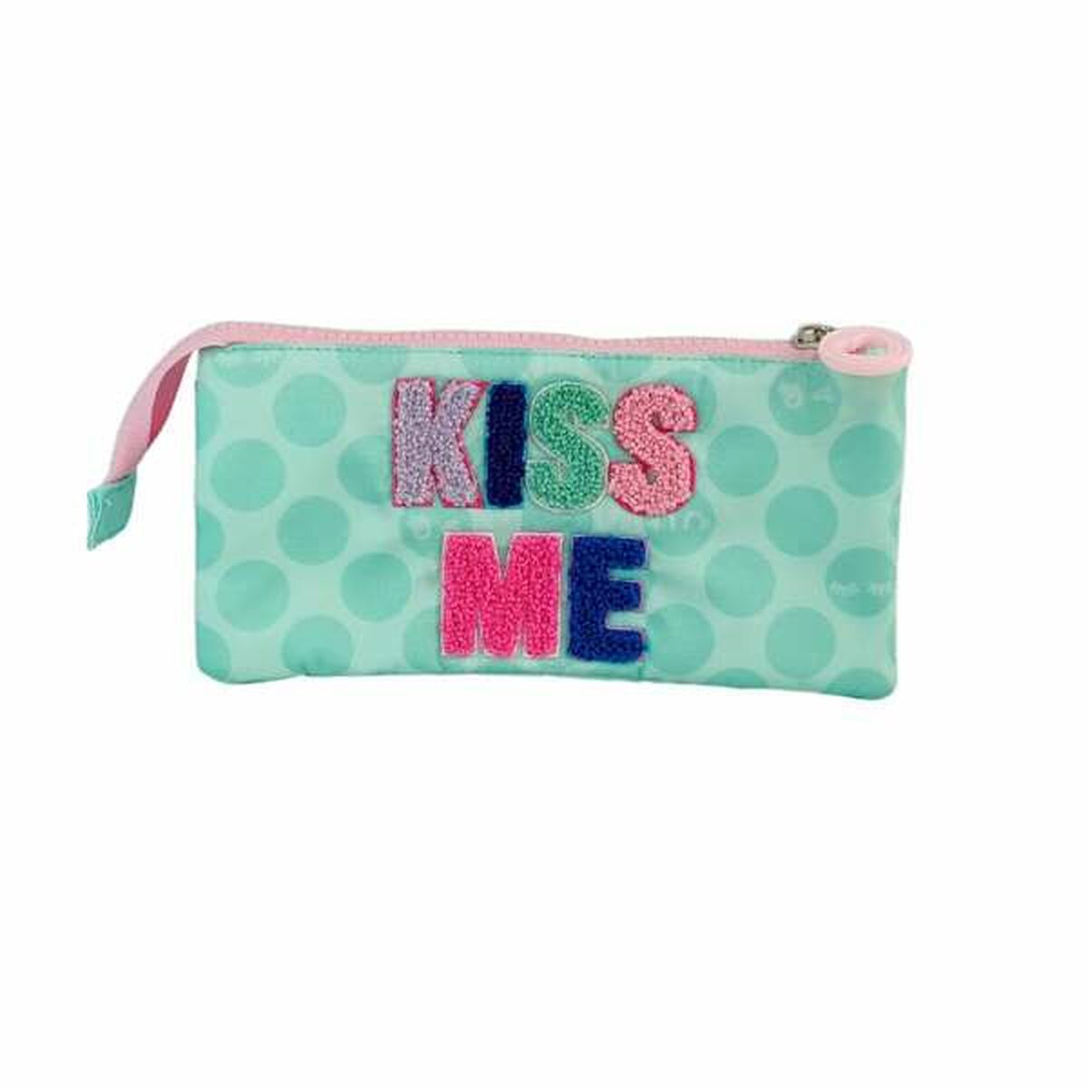 Trousse Fourre-Tout Triple Toybags Kiss Me 11 x 23 x 5 cm