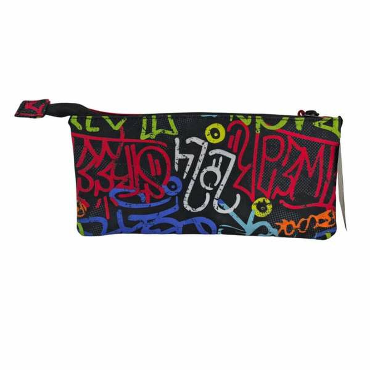 Trousse Fourre-Tout Triple Toybags Grafitti 11 x 23 x 5 cm