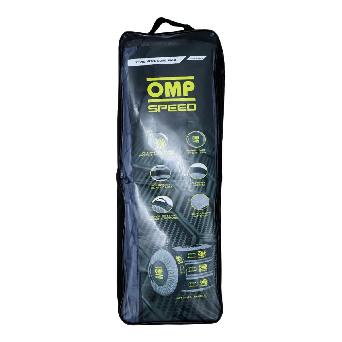 Jeu de housses pour pneus OMP Speed 4 Pièces
