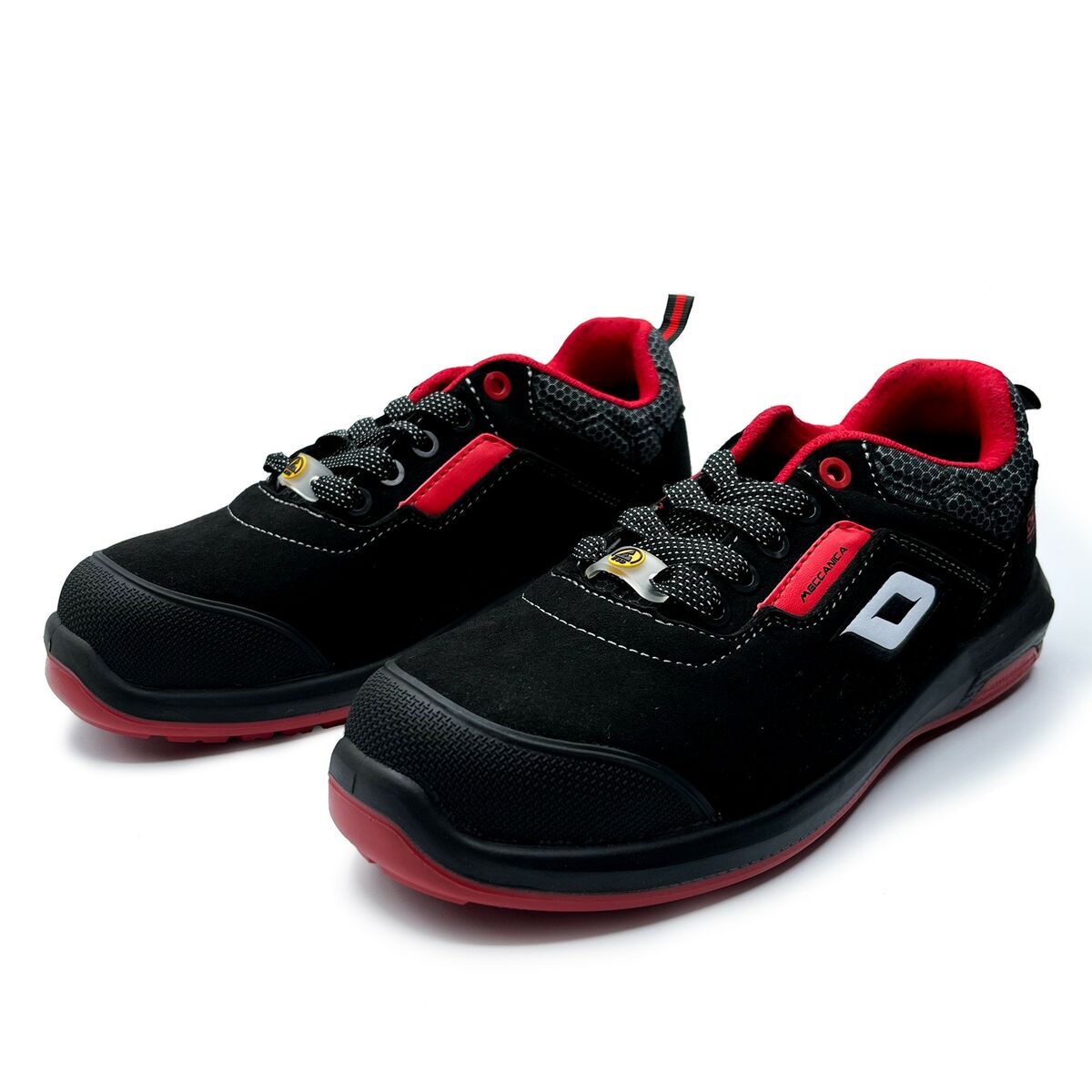 Chaussures de sécurité OMP PRO URBAN S3 SRC Noir/Rouge Rouge (36)