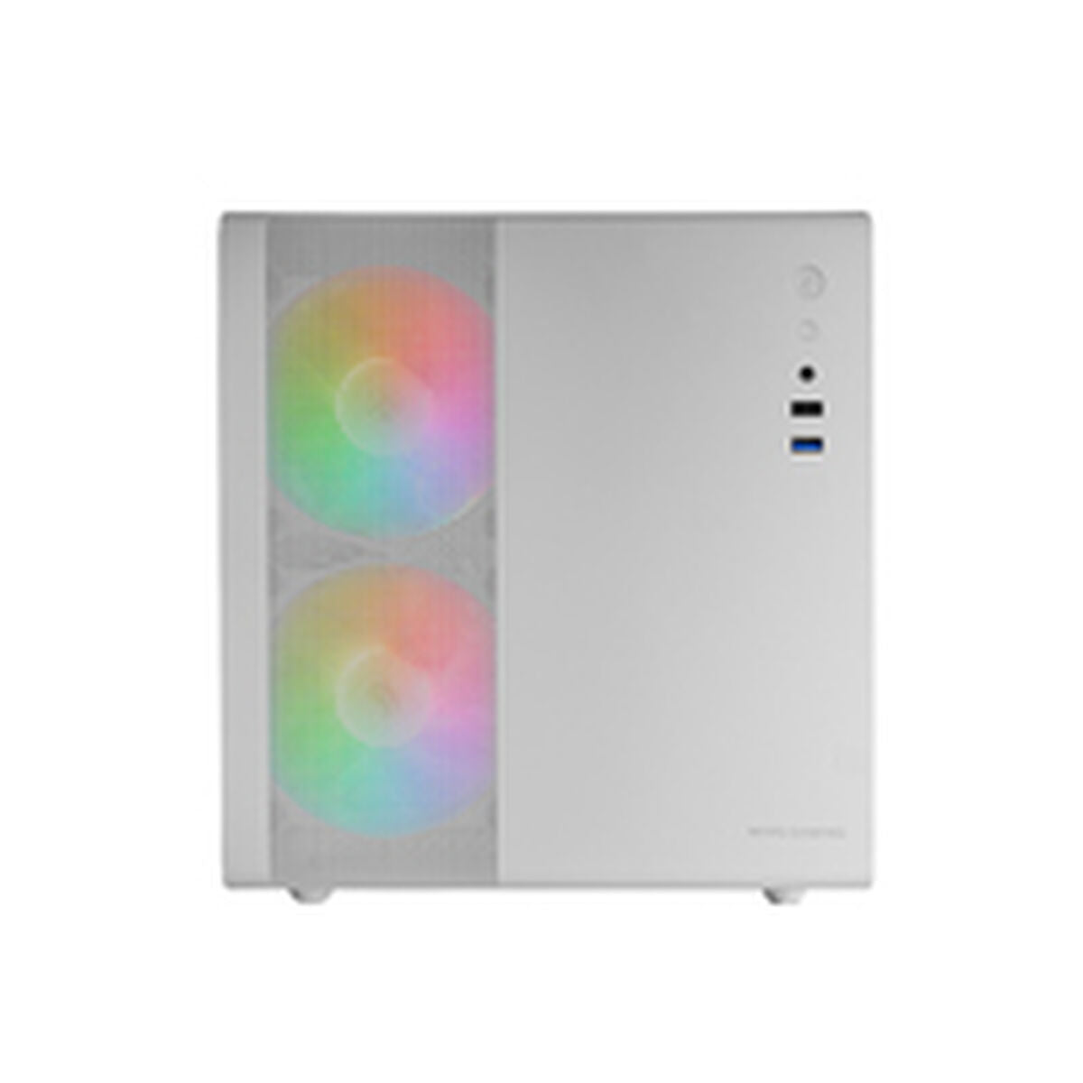 Boîtier ATX semi-tour Mars Gaming MC400W Blanc Noir