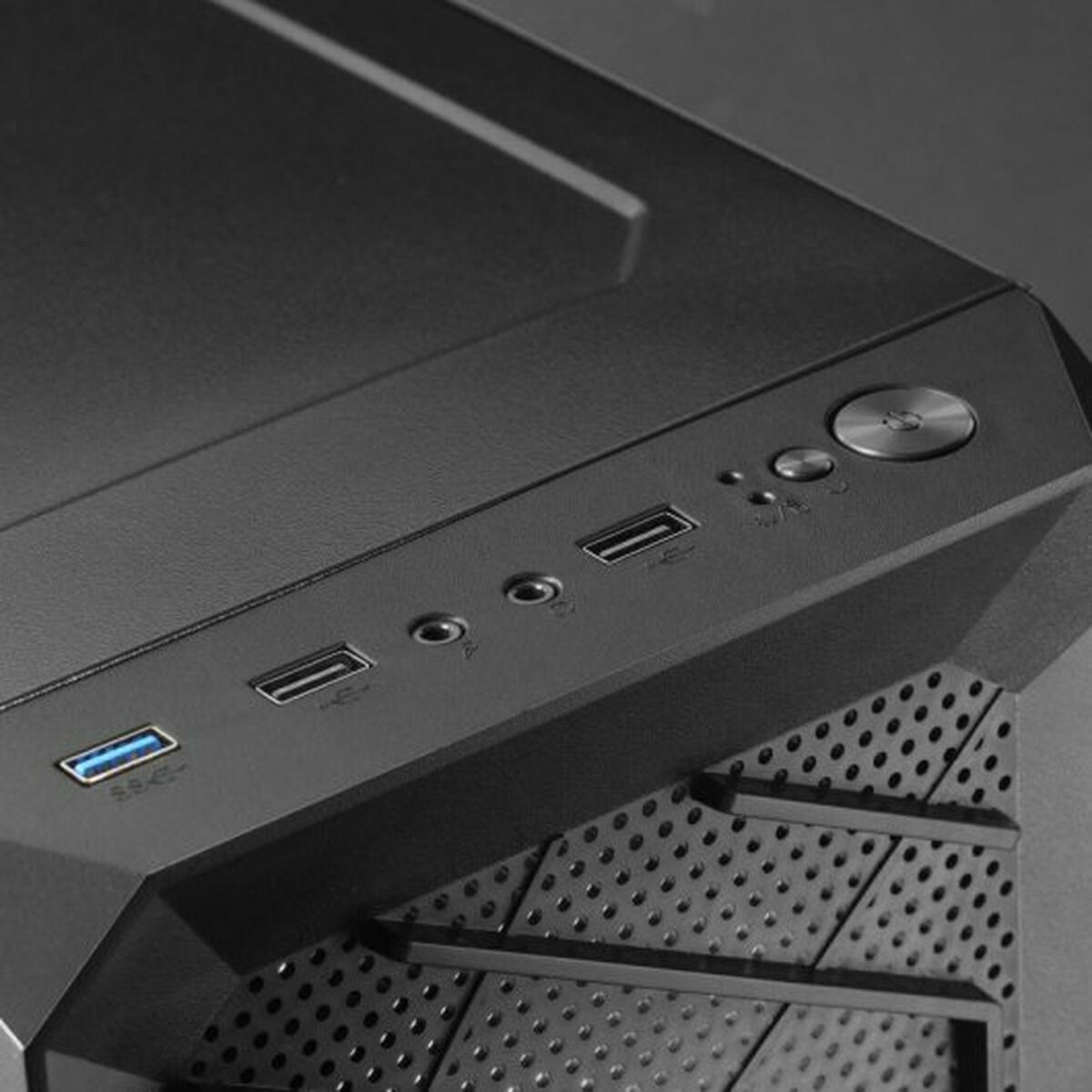 Boîtier ATX semi-tour Mars Gaming MC2000 Noir