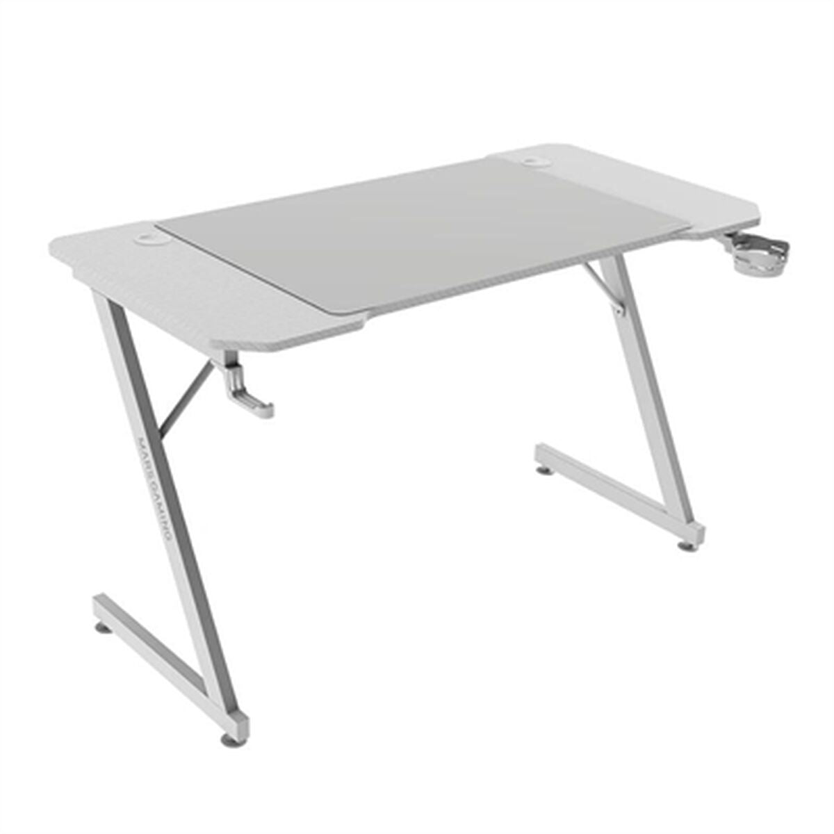 Bureau Gaming Mars Gaming ERGO Blanc 140 x 60 cm