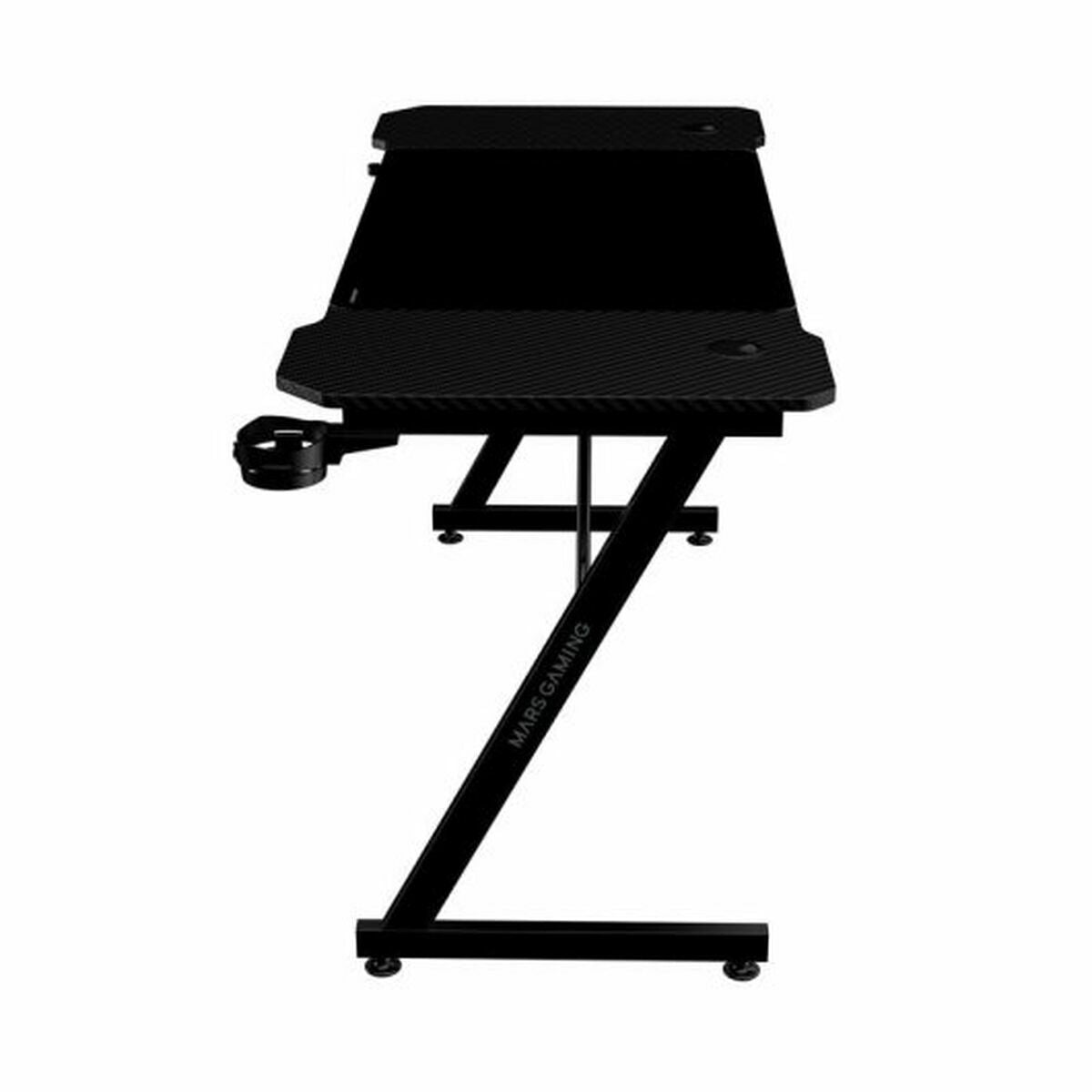 Bureau Gaming Mars Gaming ESCRITORIO ERGO Noir 140 x 60 cm