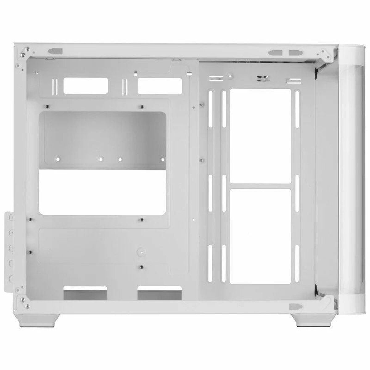 Boîtier ATX semi-tour Mars Gaming MCFUSIONMW Blanc