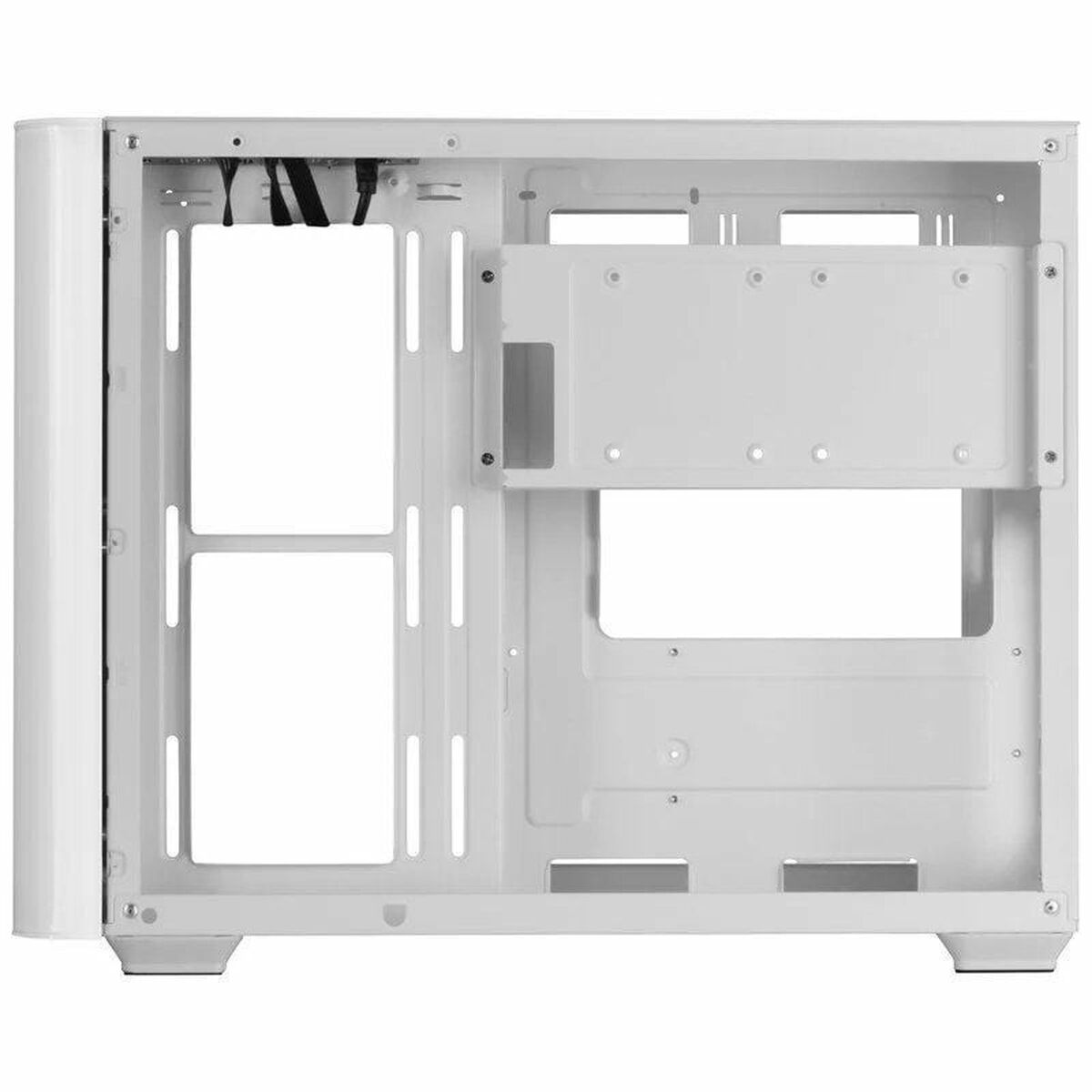 Boîtier ATX semi-tour Mars Gaming MCFUSIONMW Blanc