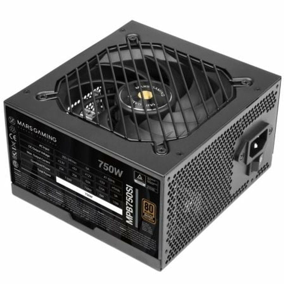 Bloc d’Alimentation Mars Gaming MPB750SI ATX 750 W 80 Plus Bronze