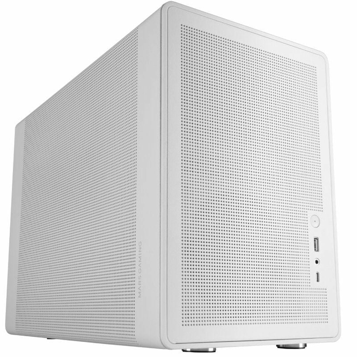 Boîtier mini-tour Micro ATX / ITX Mars Gaming MCXPROW Blanc