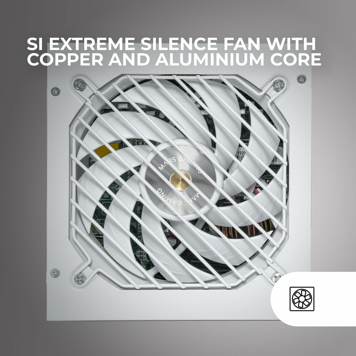 Bloc d’Alimentation Mars Gaming MPB650SIW