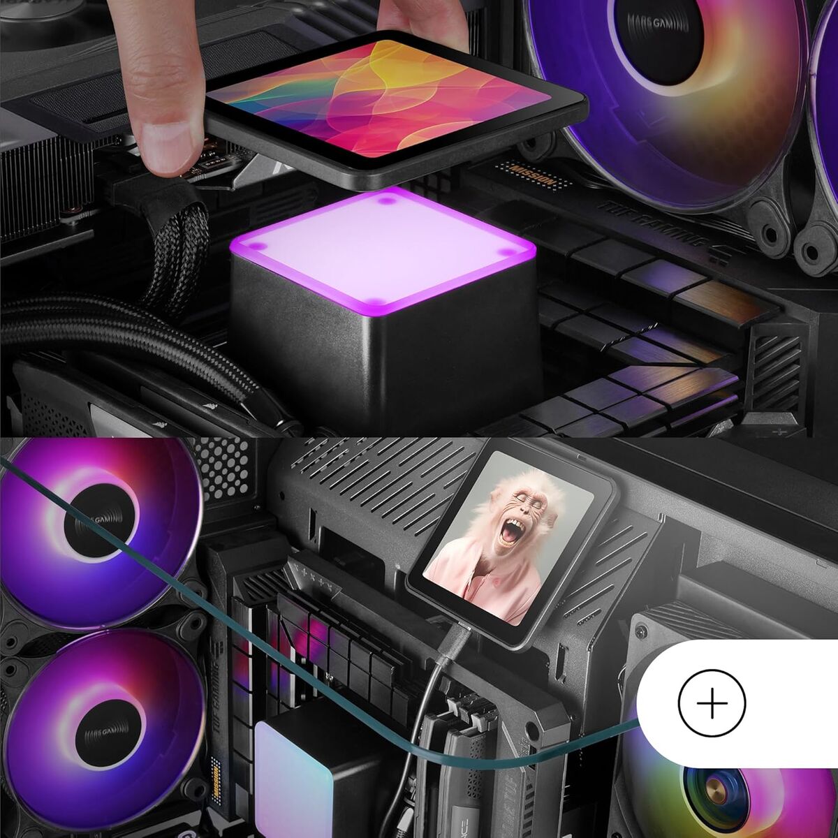 Support de refroidissement pour ordinateur portable Mars Gaming MLVISIONPRO360