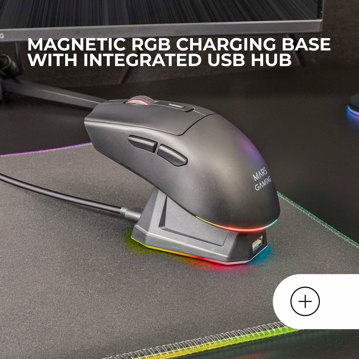 Souris Gaming Mars Gaming MMT3 Noir