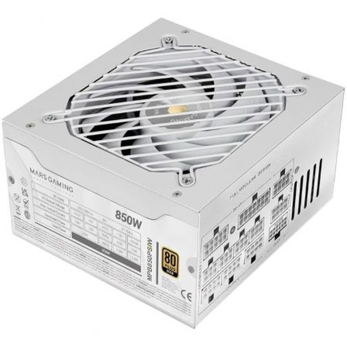 Bloc d’Alimentation Mars Gaming MPB850PSIW ATX 850 W 80 Plus Gold