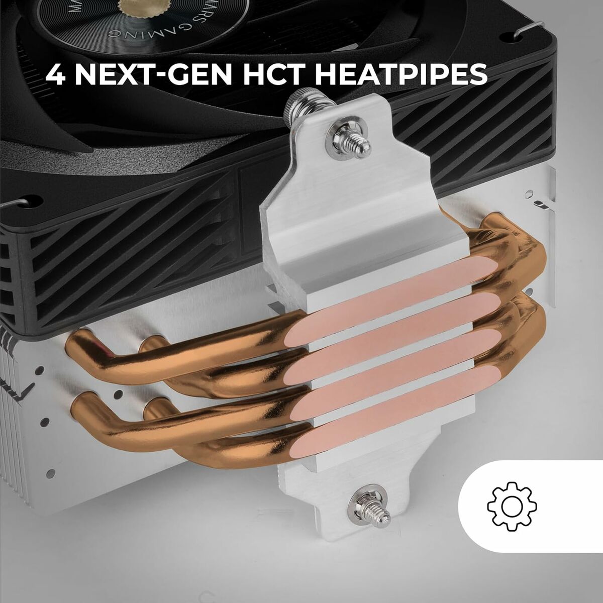 Support de refroidissement pour ordinateur portable Mars Gaming MCPUX4