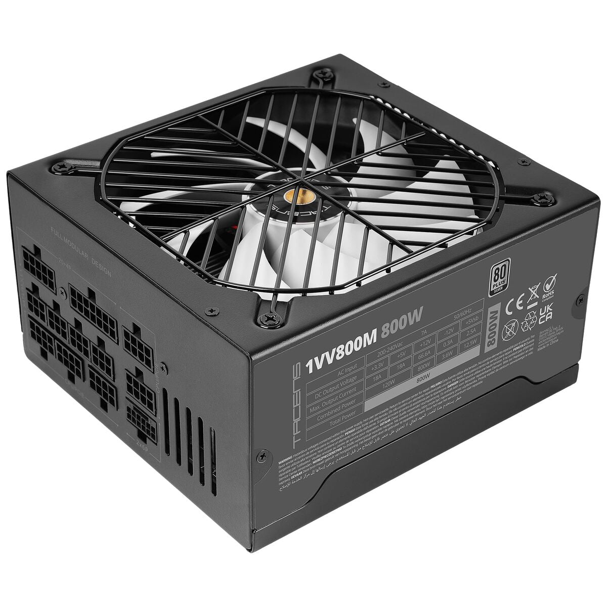 Bloc d’Alimentation Tacens 1VV800M ATX 800 W