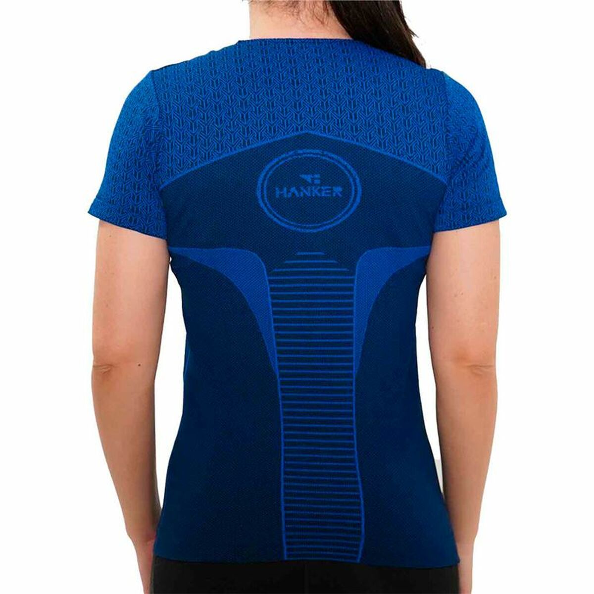 T-shirt à manches courtes homme Hanker Bleu