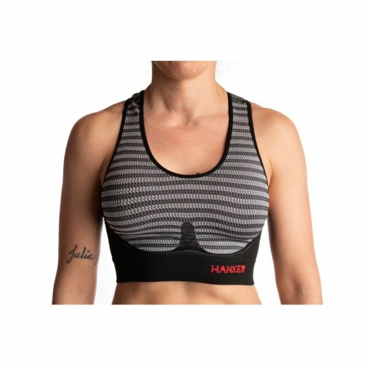 Haut de Sport pour Femme Hanker Cane  Gris Running