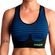 Soutien-gorge de Sport Hanker Top Cane Bleu